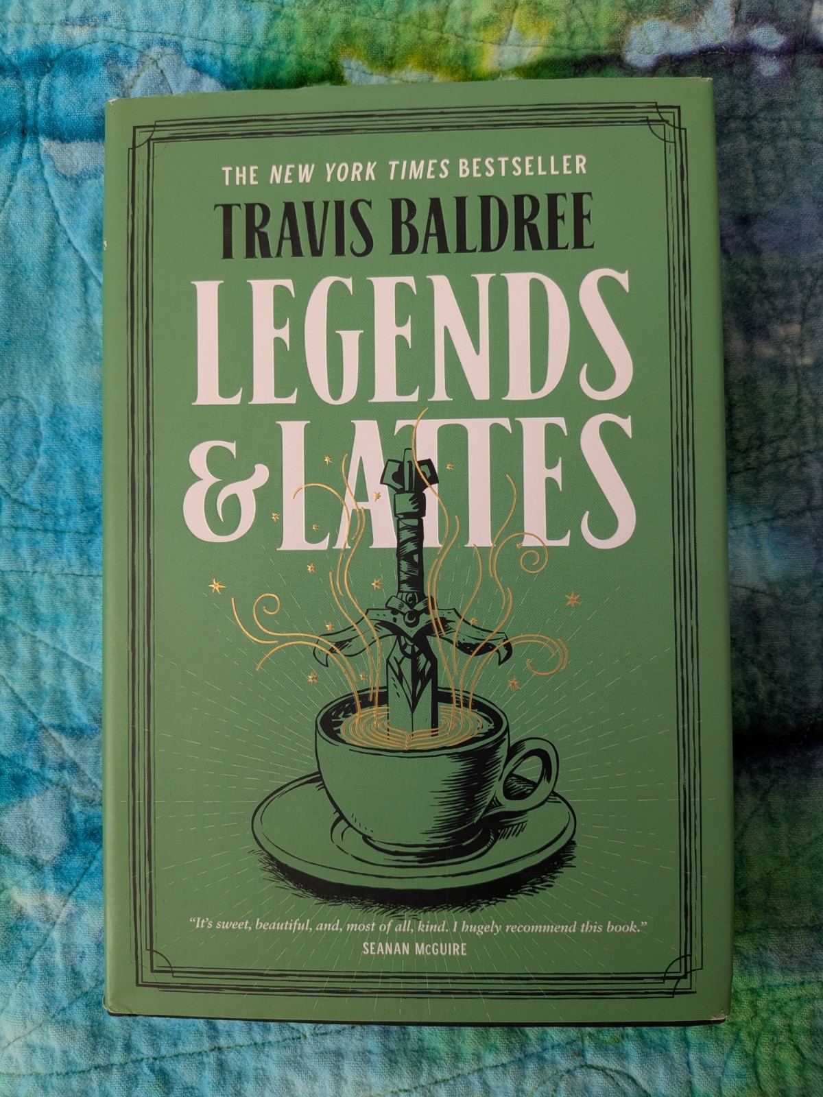 Legends & Lattes by Travis Baldree Hardcover Cozy Fantasy Novel (English)