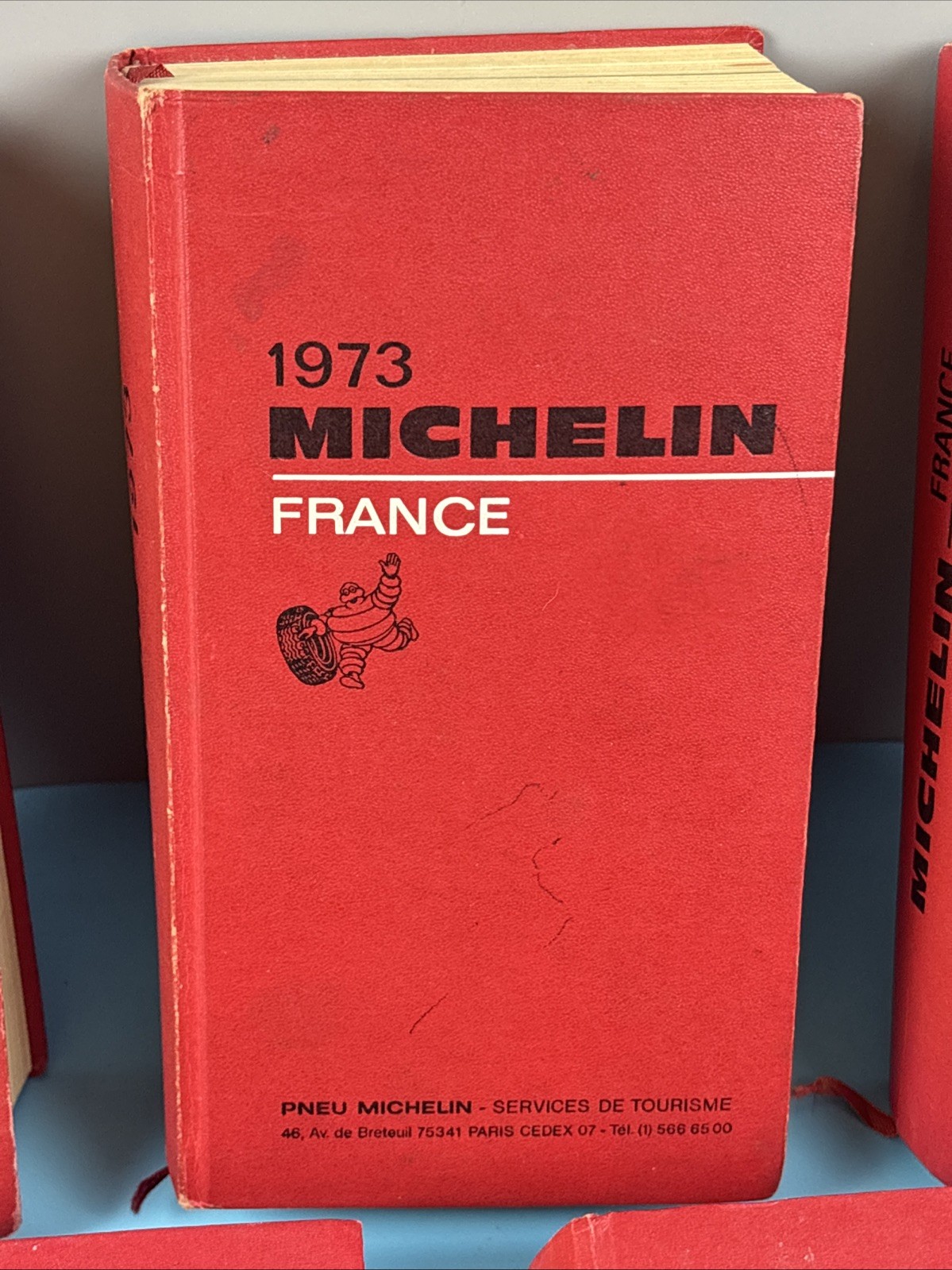 1972/73/75/78/82 Michelin France Hardcovers Travel Guides Restaurants Maps Rare!