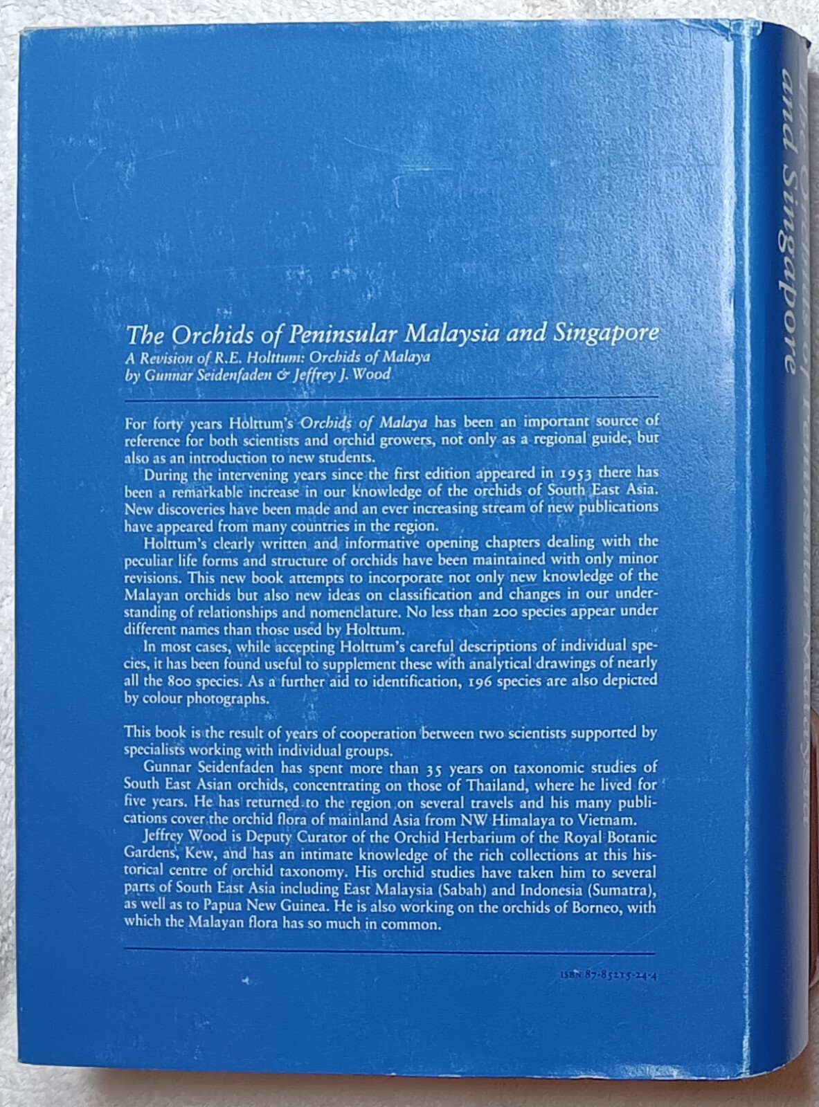 The Orchids of Peninsular Malaysia & Singapore (Seidenfaden & Wood • 1992)