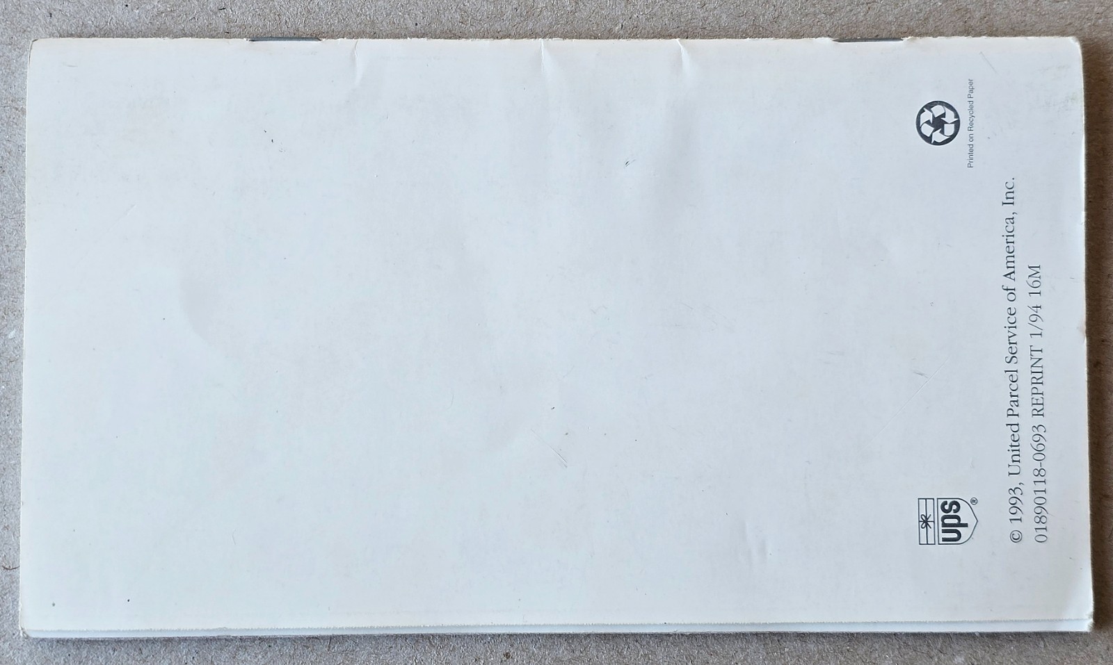 UPS United Parcel Service 1993 Rev. Employment & Promotion Guide 36 Pages Ex.