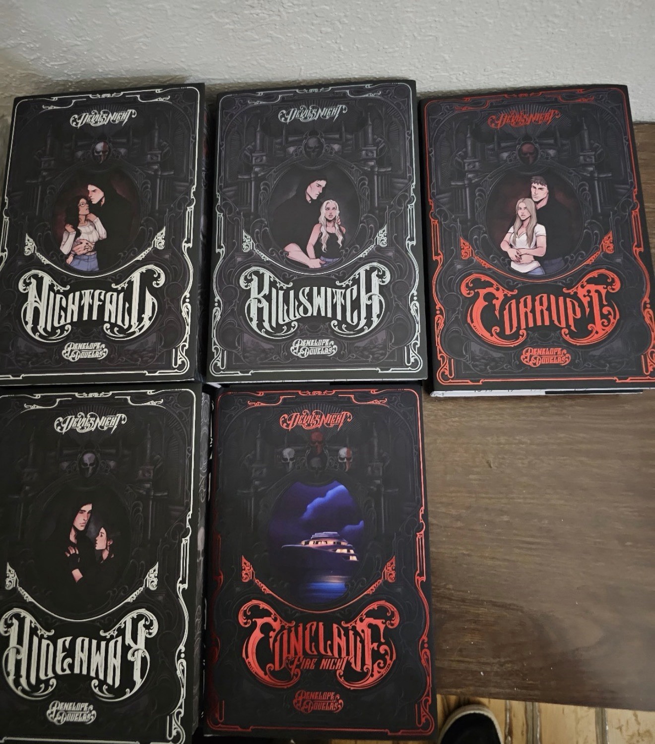 Devils Night Series Books For Days Crate Special Edition By Penelope Douglas