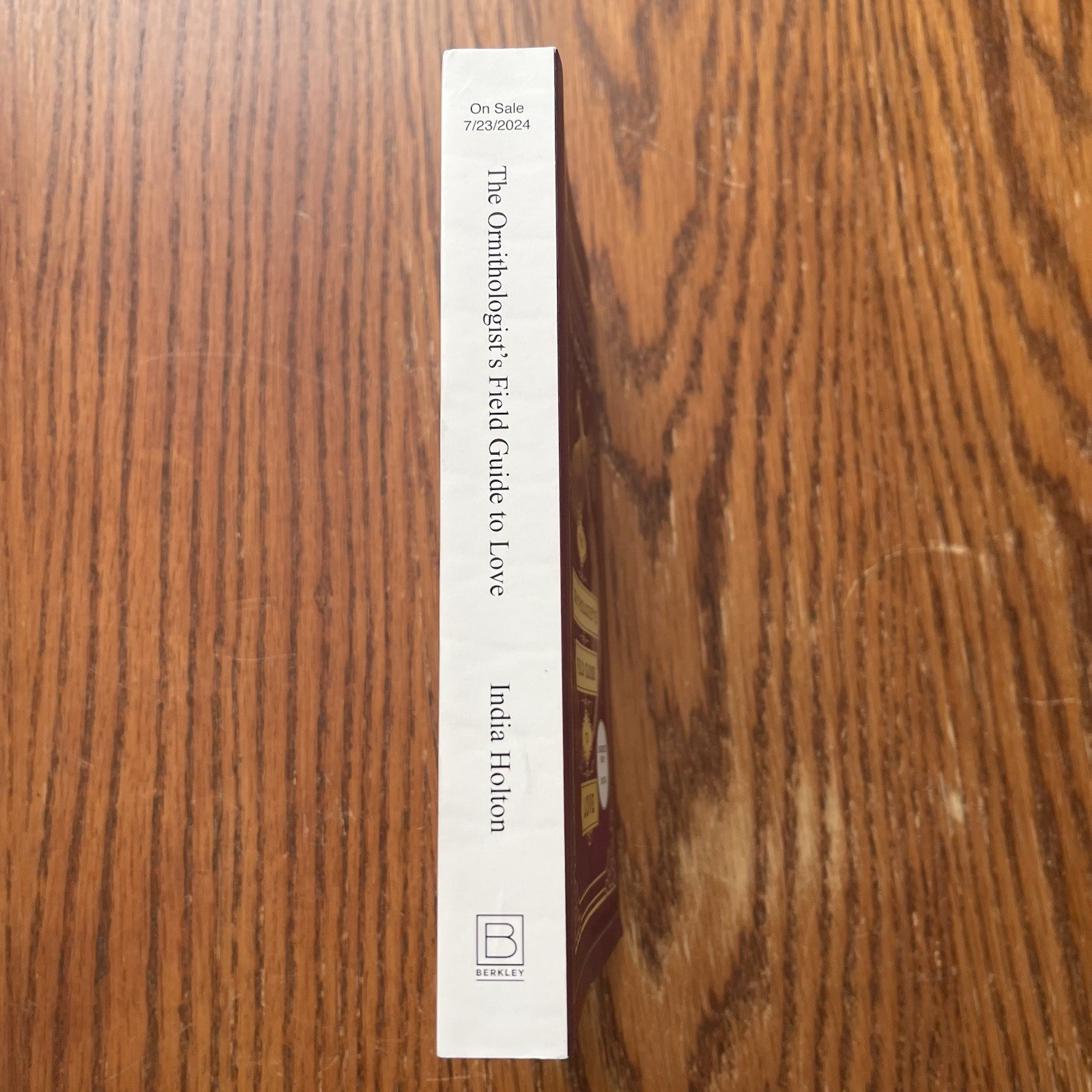 The Ornithologist’s Field Guide To Love India Holton ARC Advance Reader Copy