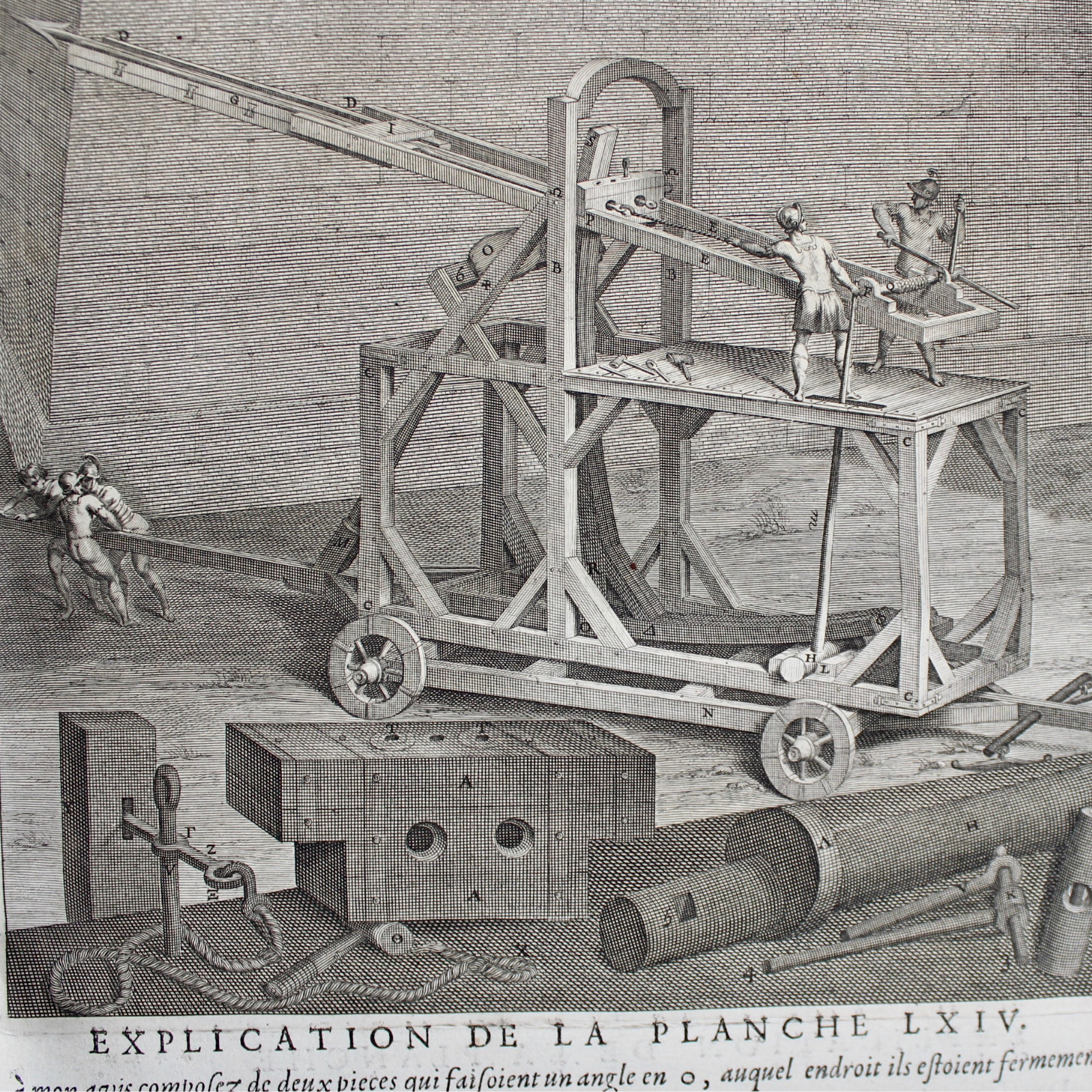 1684 Architecture VITRUVIUS Ten Books 2nd Ed Enlightenment Renaissance Engraving