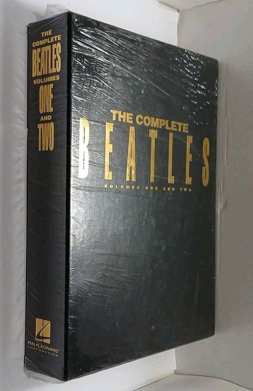 The Complete Beatles Volumes One And Two 1 & 2 Gift Pack Artist Songbook SEALED