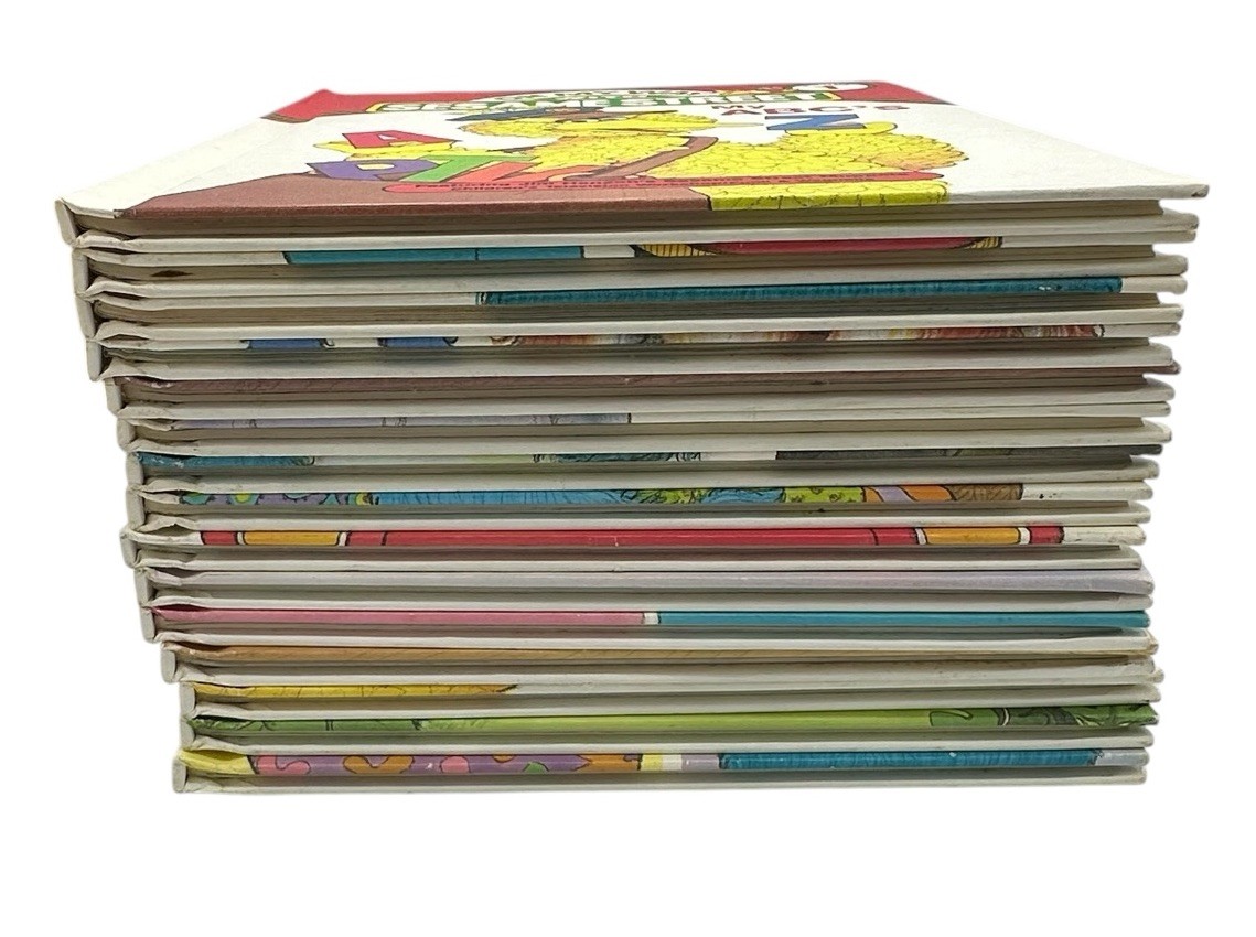 1989 On My Way With Sesame Street Books Complete Set 1-15 CTW Funk & Wagnalls