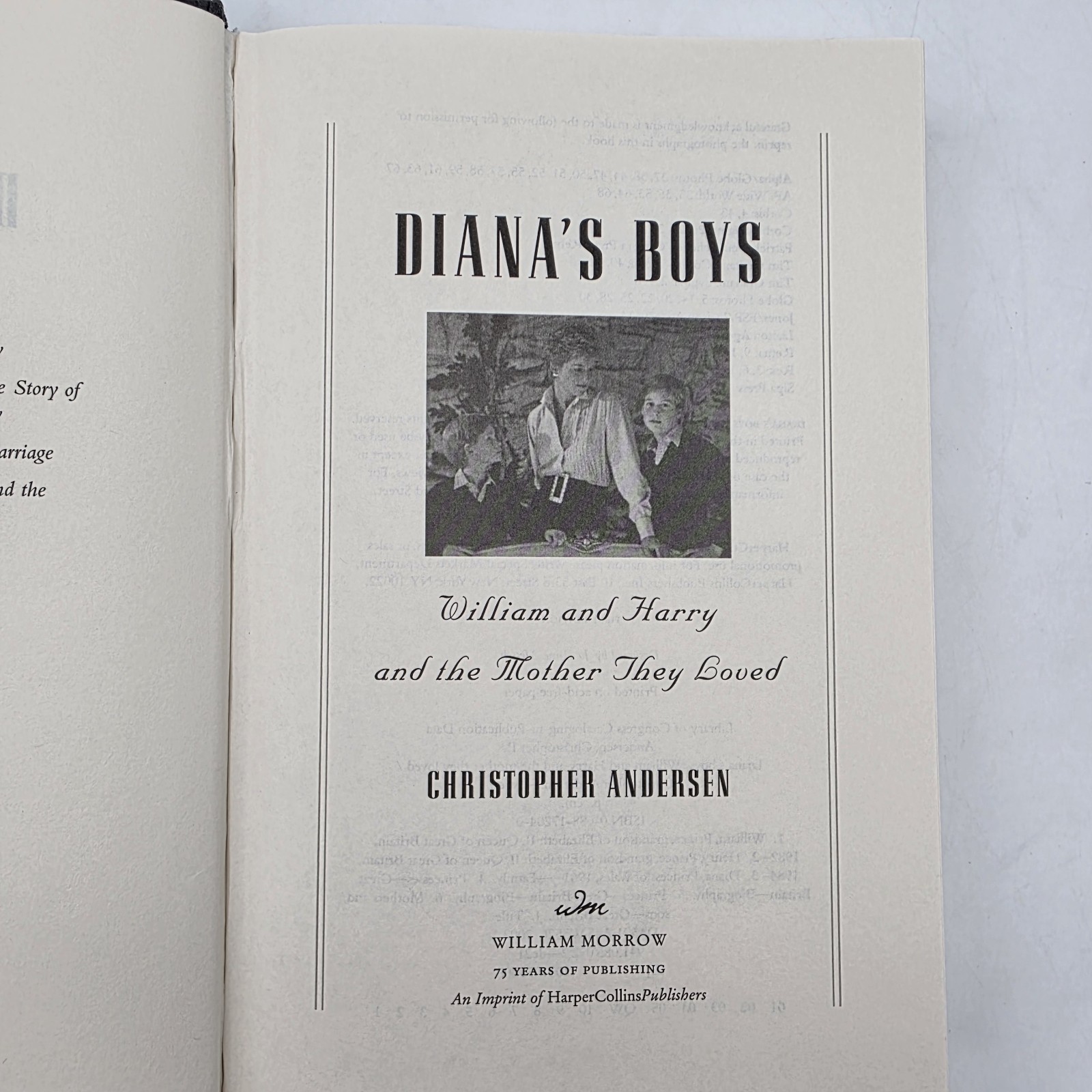 Lot of 4 Books on Princess Diana, Her Boys, Her Case, Multiple Titles Authors HC