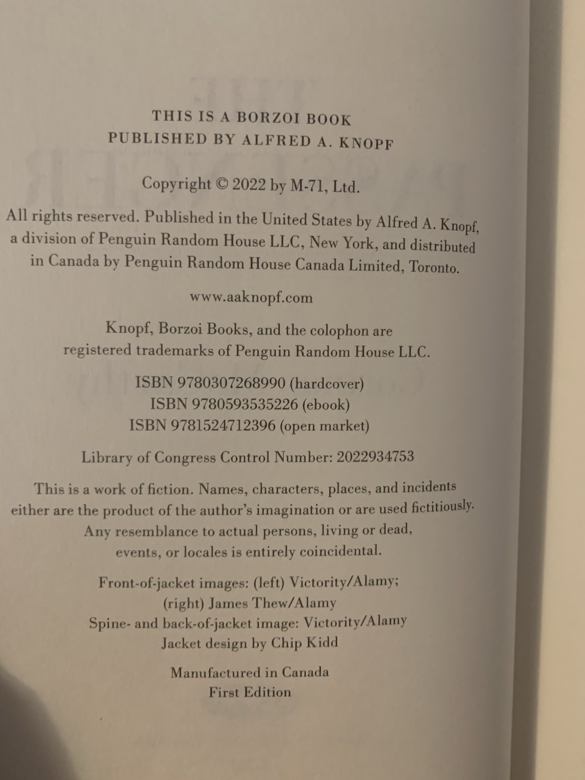 Cormac McCarthy – The Passenger – First Hardcover