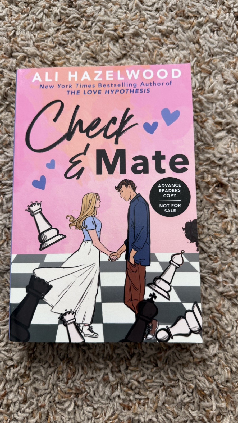 Check & Mate by Ali Hazelwood Advanced Reader’s Copy / ARC