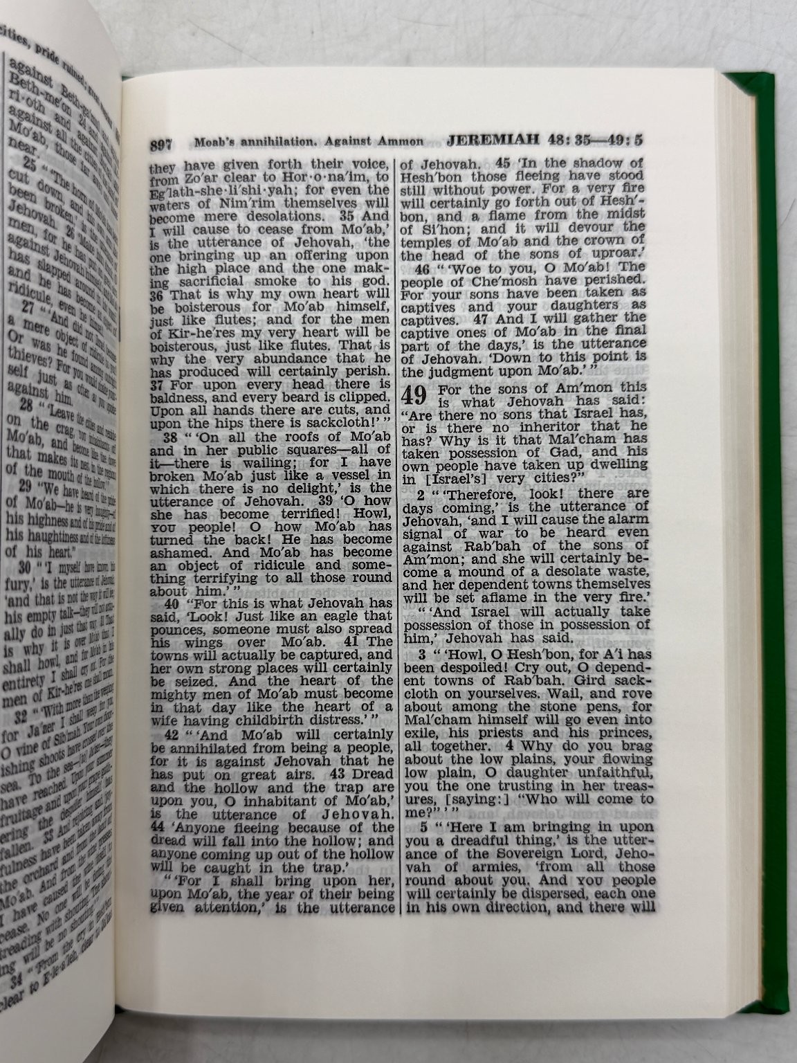 New World Translation Holy Scriptures 1961 Watch Tower Bible & Tract Society