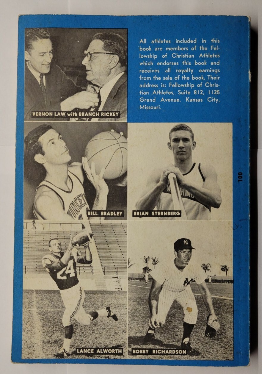 Courage to Conquer America’s Athletes Speak Their Faith 1966 Paperback