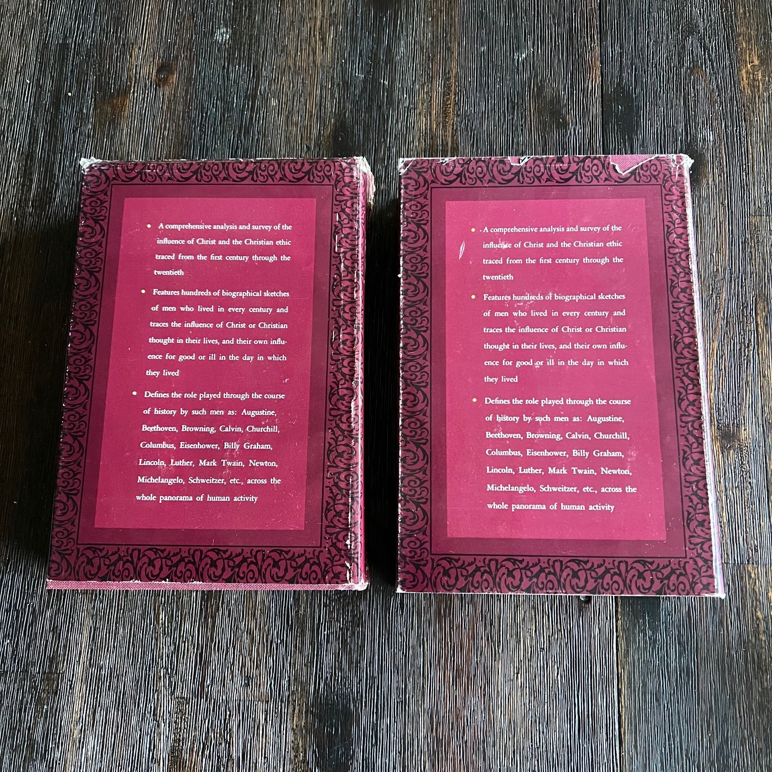 The Man Who Changed the World Herbert Lockyer 2 Volume Set VTG Hardcover 1966