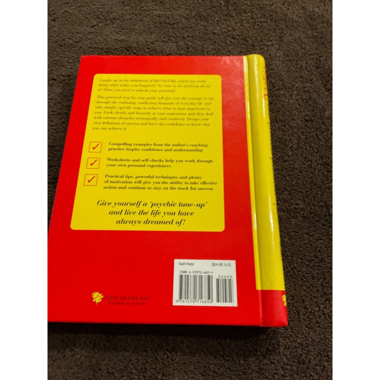 Unlock Your Potential Self-Coaching Workbook Bisiker Spiral Hardcover