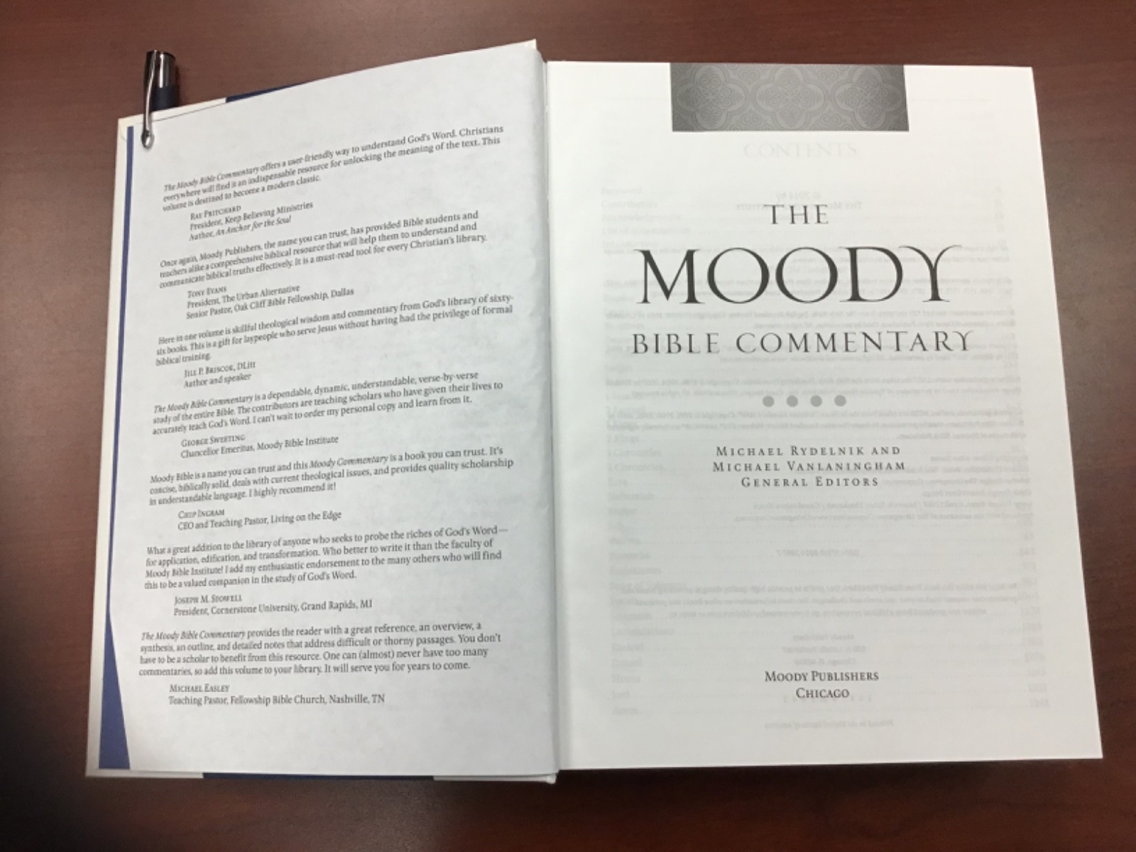 The Moody Bible Commentary Hardcover 2014