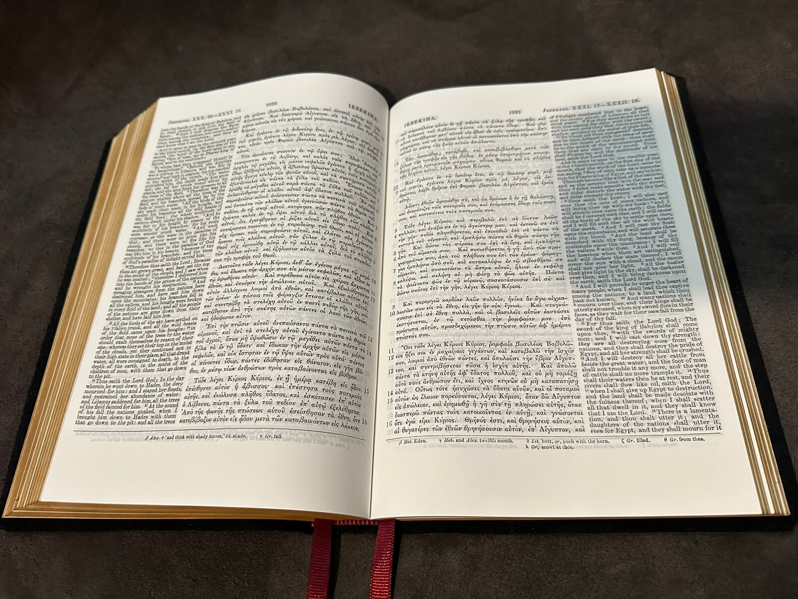 septuagint with apocrypha greek and english Brenton Leather LXX