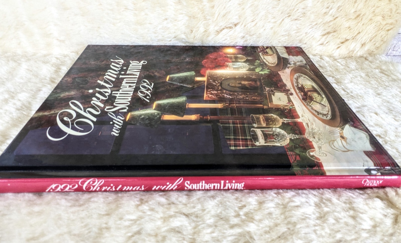1992 Christmas With Southern Living Hardcover Book 156 Pages First Printing