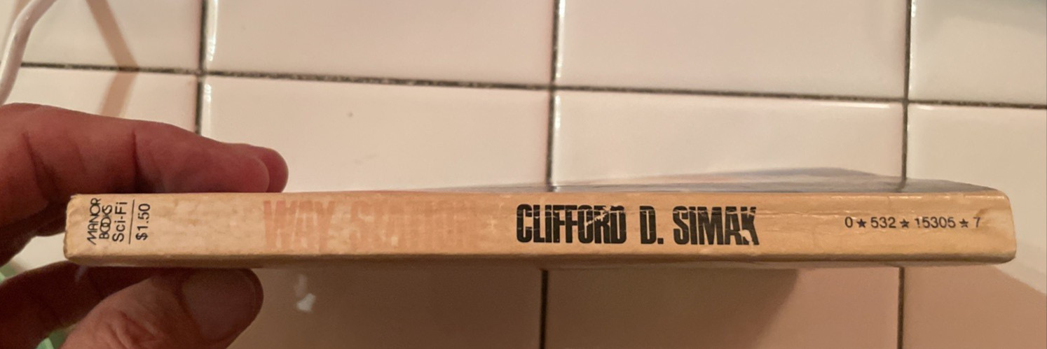 Clifford D. Simak – Way Station – Manor Books c 1963