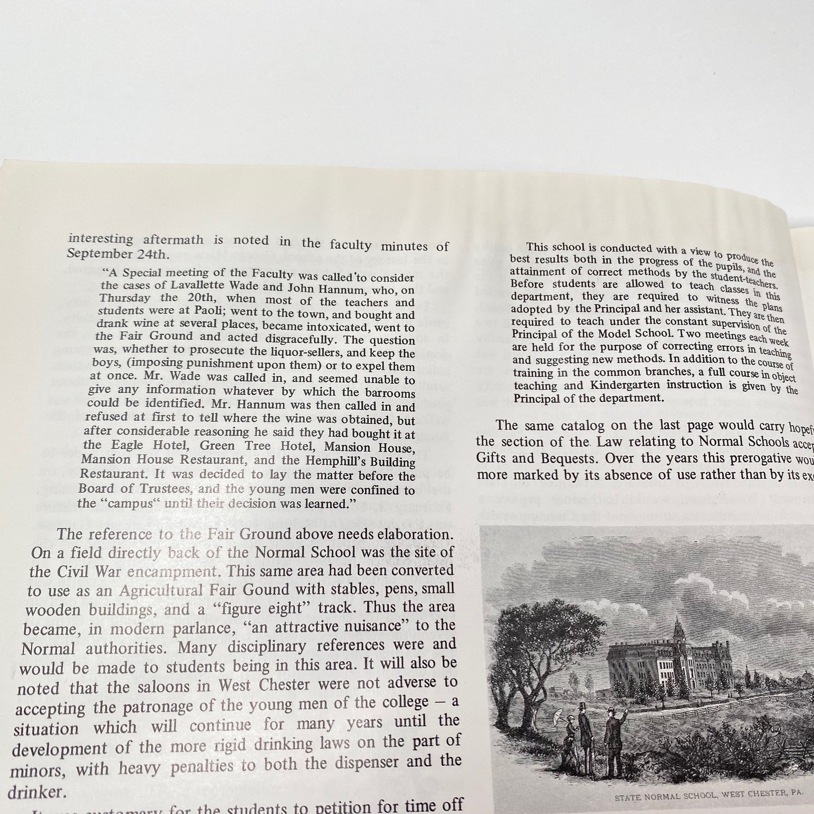 1971 Centennial History West Chester State College: Sturzebecker See Cpondition