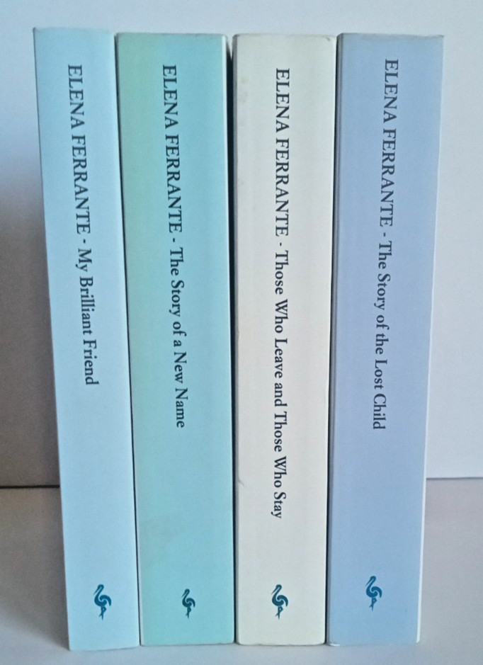 Elena Ferrante Lot Neapolitan Novels Complete Series Set 4 Books Europa 1-4
