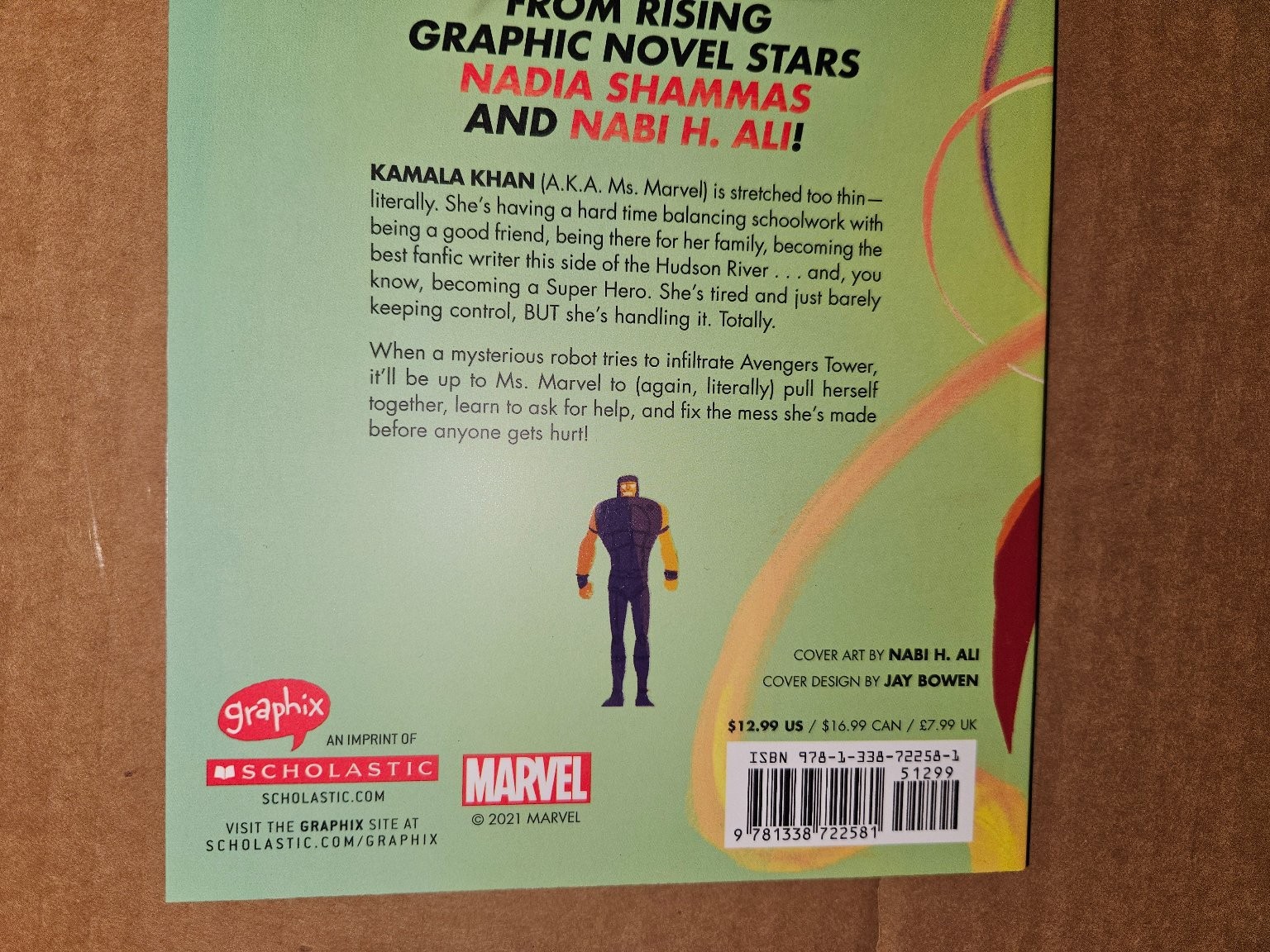 Ms. Marvel Stretched Thin Graphic Novel Marvel Nadia Shammas Nabi Ali