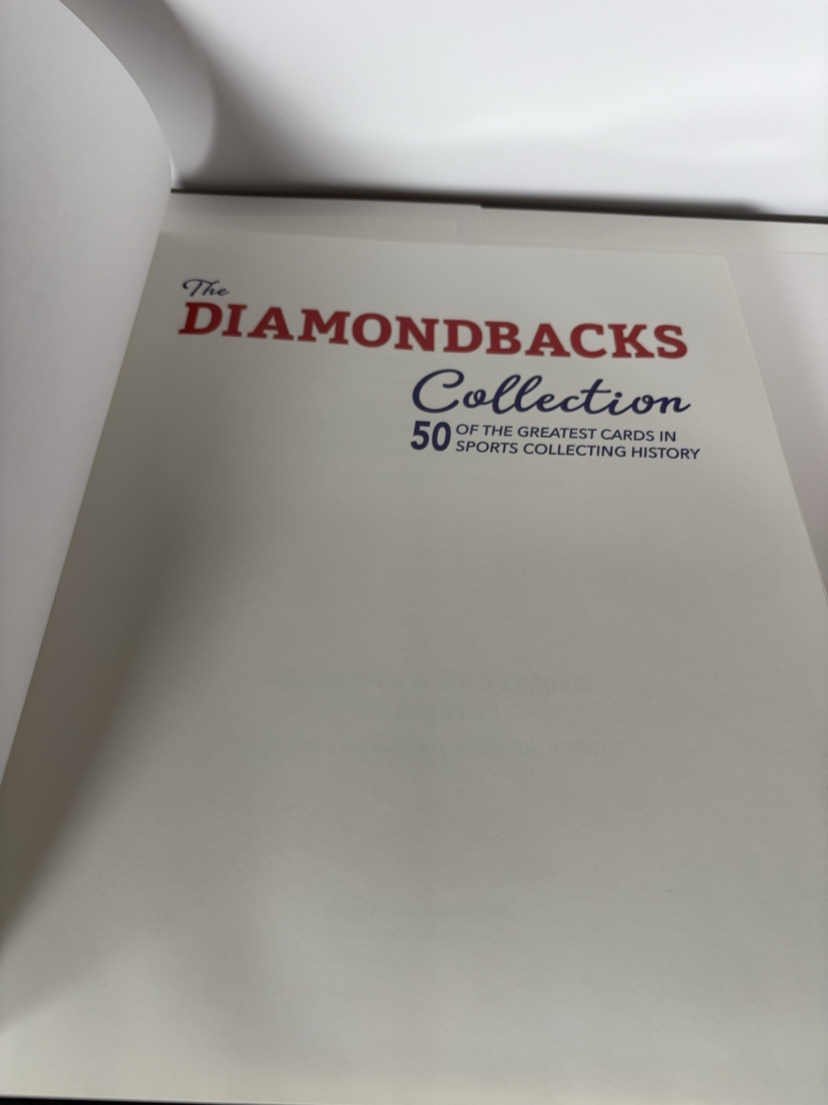 The Diamondbacks Collection Book by Ellen Zappala – Hardcover – 172 Pages – 2022