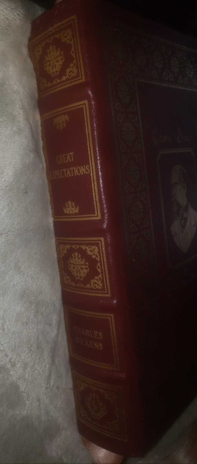 EASTON PRESS Charles Dickens „Great Expectations“ leatherbound hc book VGC