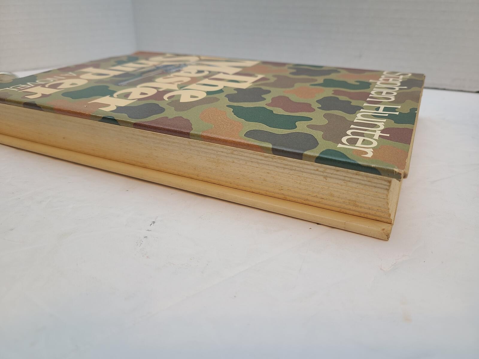 Very Rare The Master Sniper Stepen Hunter 1980 Vintage Debut Book w/ Dust Jacket