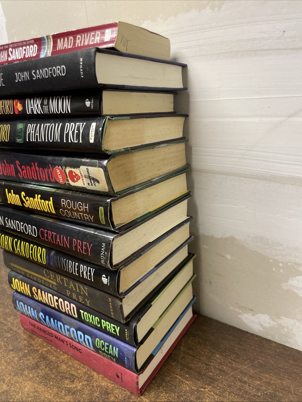 John Sandford Thriller Mystery Book Lot 12 HC PB Prey Series DETECTIVE Fiction