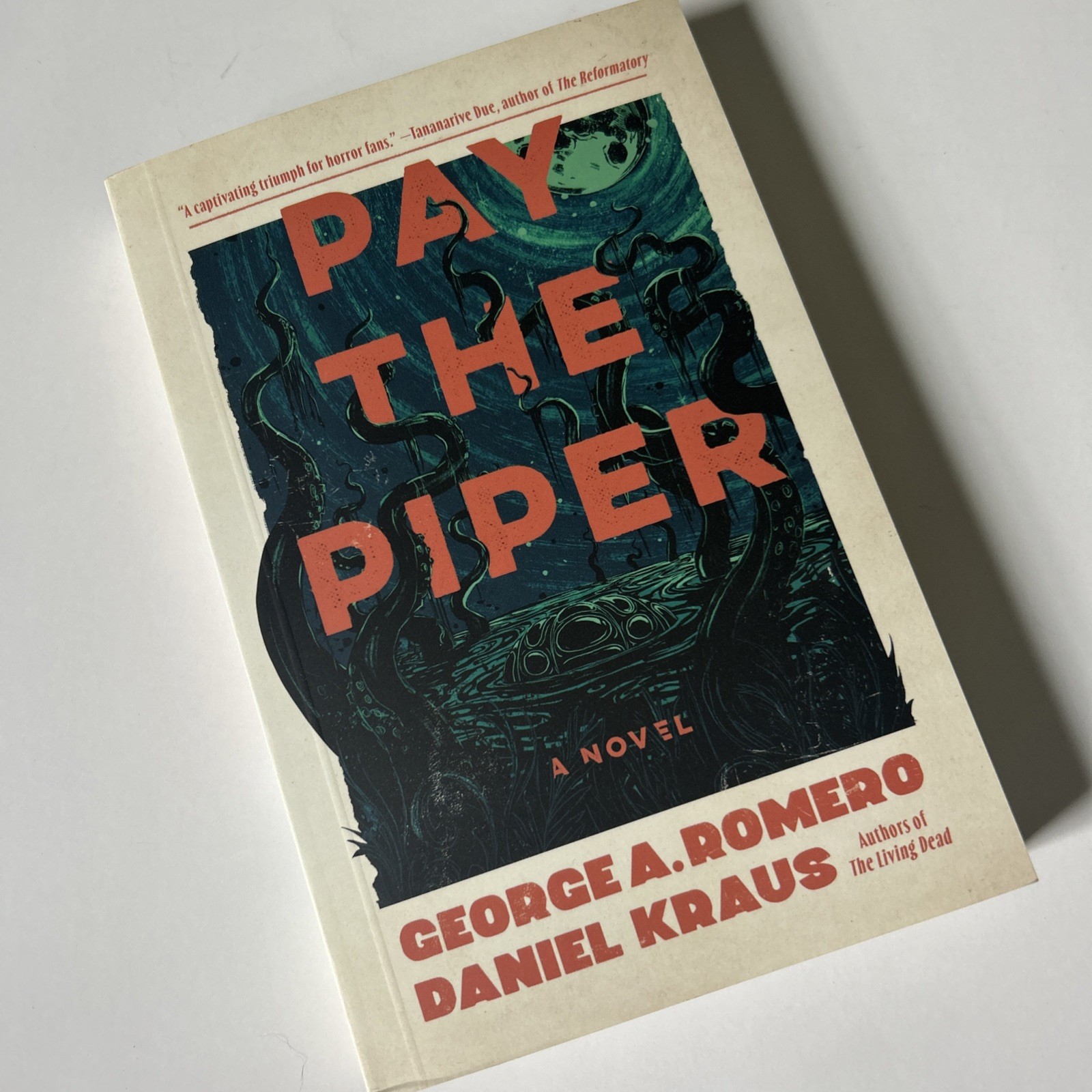 Pay the Piper: A Novel book-Romero Horror Story uncovered in 2019-Daniel Kraus