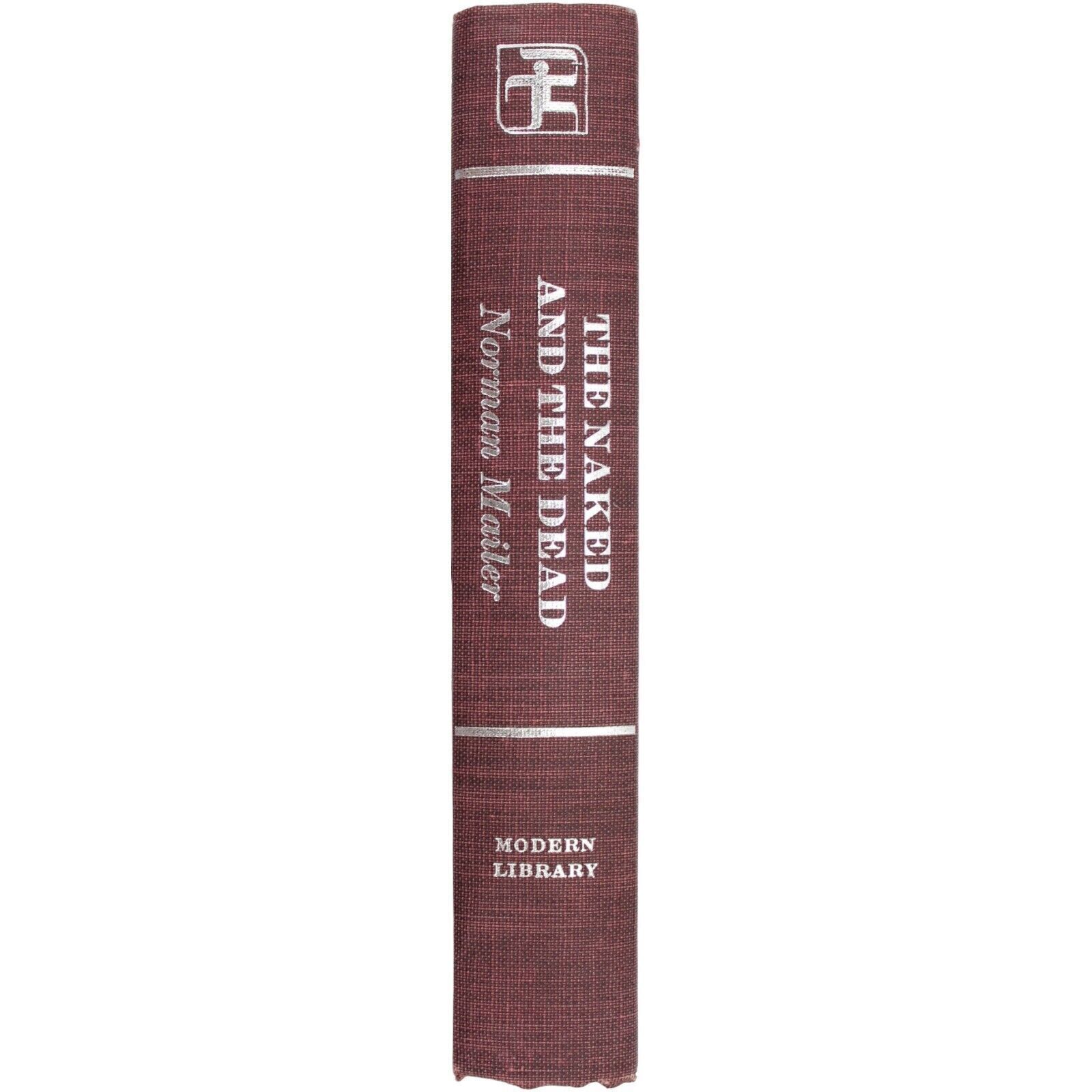 MODERN LIBRARY #321 THE NAKED & THE DEAD NORMAN MAILER HCDJ WWII NOVEL JAPAN