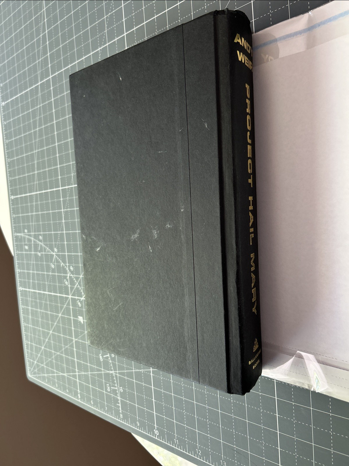 Project Hail Mary – Andy Weir 1st Edition/ 1st Print – Good/Very Good