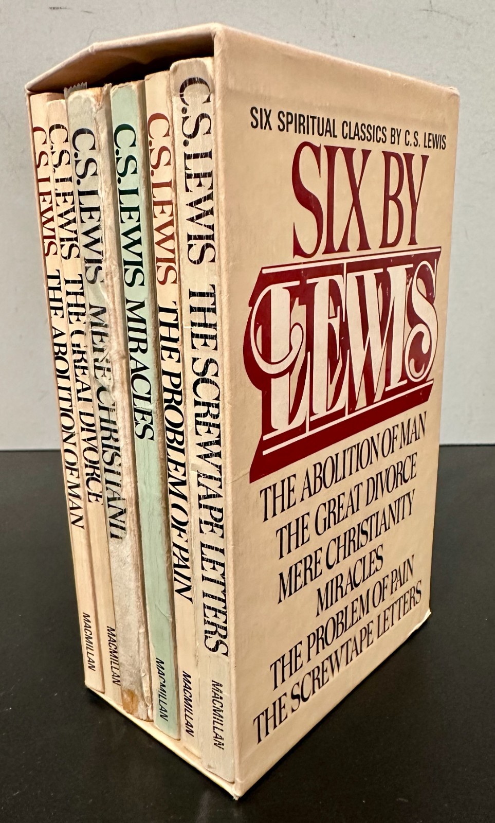 Six By Lewis – C.S. Lewis Six Spiritual Classics 6 Paperback Book Box Set