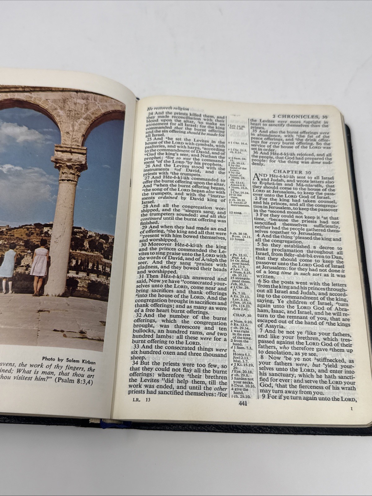 Holy Bible – Prophecy Edition Crown Jewel Red Letter KJV – Salem Kirban • 1968