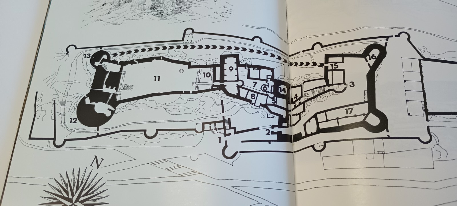 Alsace Castle Visitor Guidebook 1985 Haut-Koenigsbourg 40 Pages 6 x9 inches