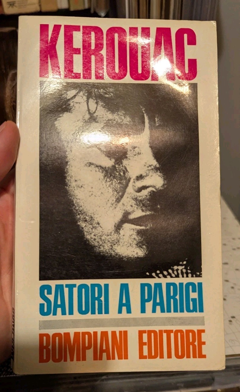 Jack Kerouac Satori In Paris Italian Edition 1968 Kerouac’s Personal Copy w/COA