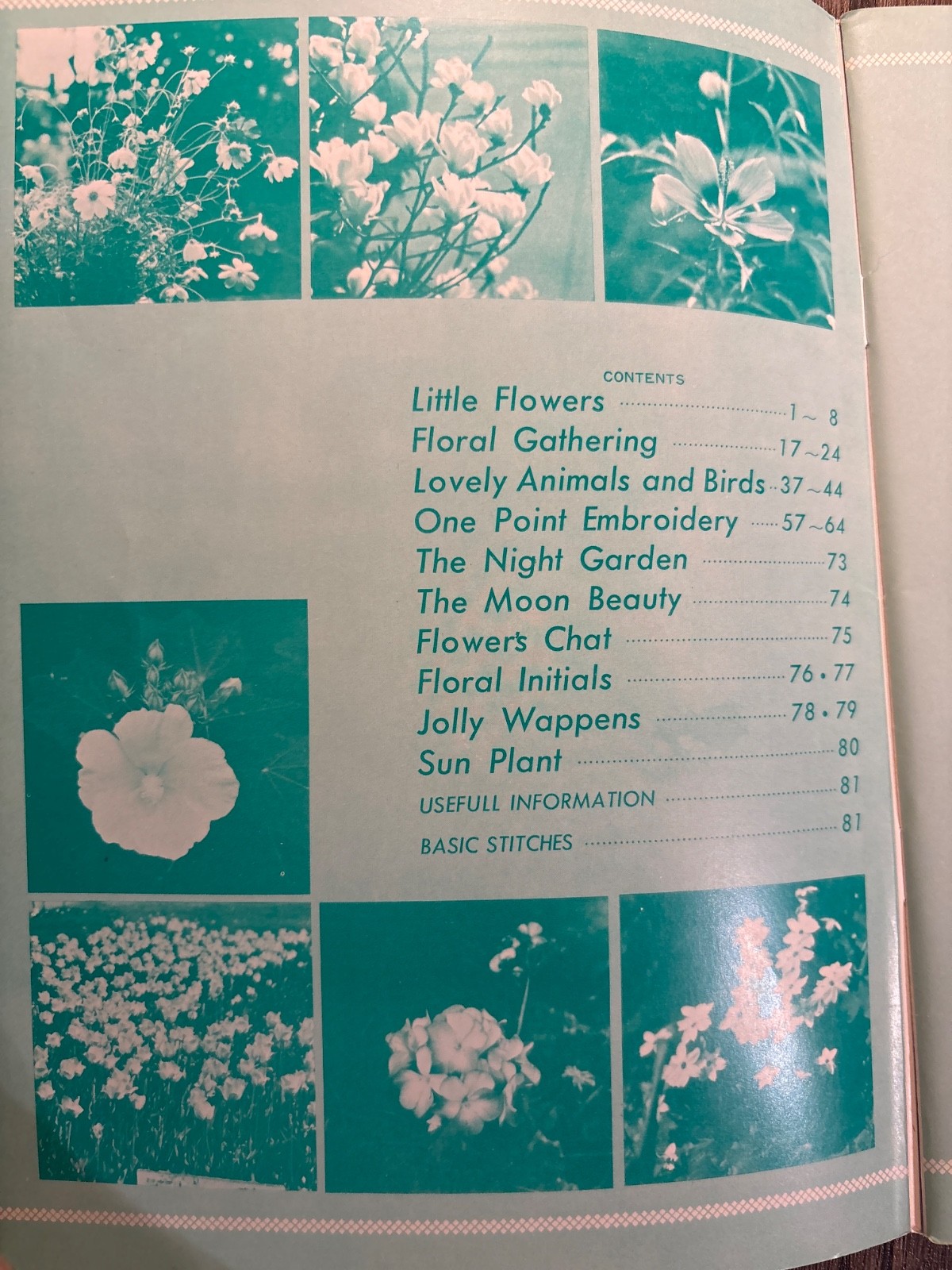 Vintage Easy Embroidery Ondori Paperback 84 Pages 1971