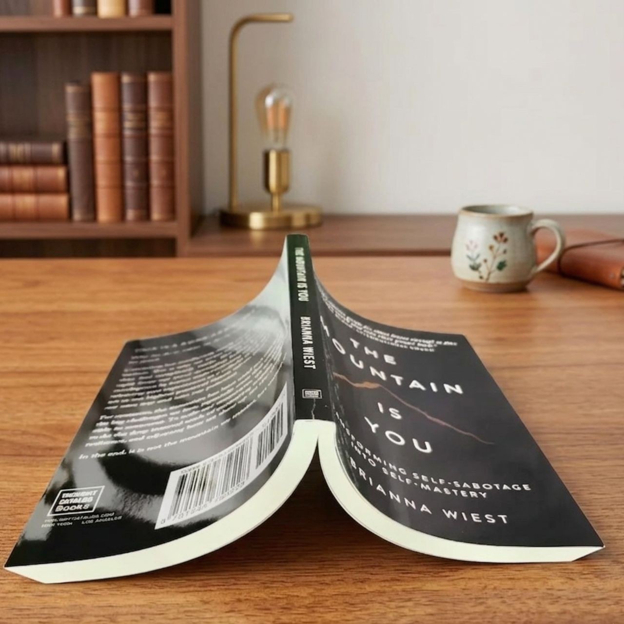 The Mountain Is You by Brianna Wiest Paperback Book New Free Shipping