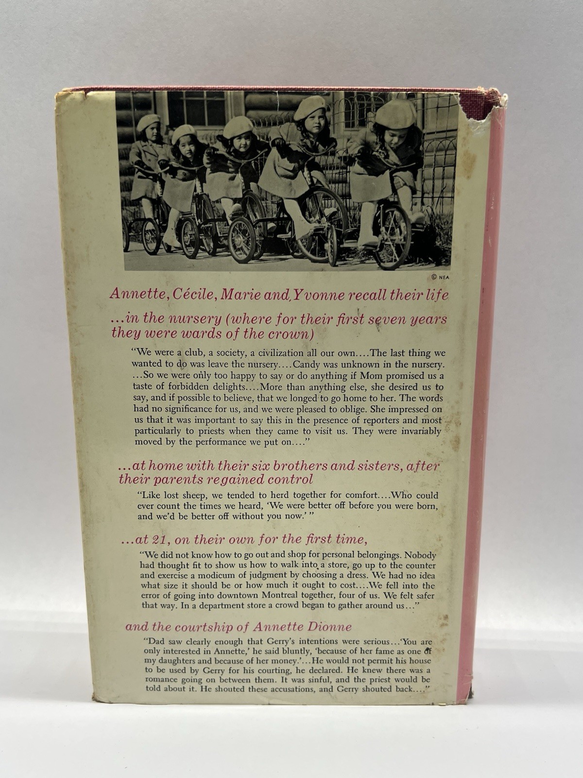 We Were Five James Brough 1965 1st Ed HC Simon and Schuster