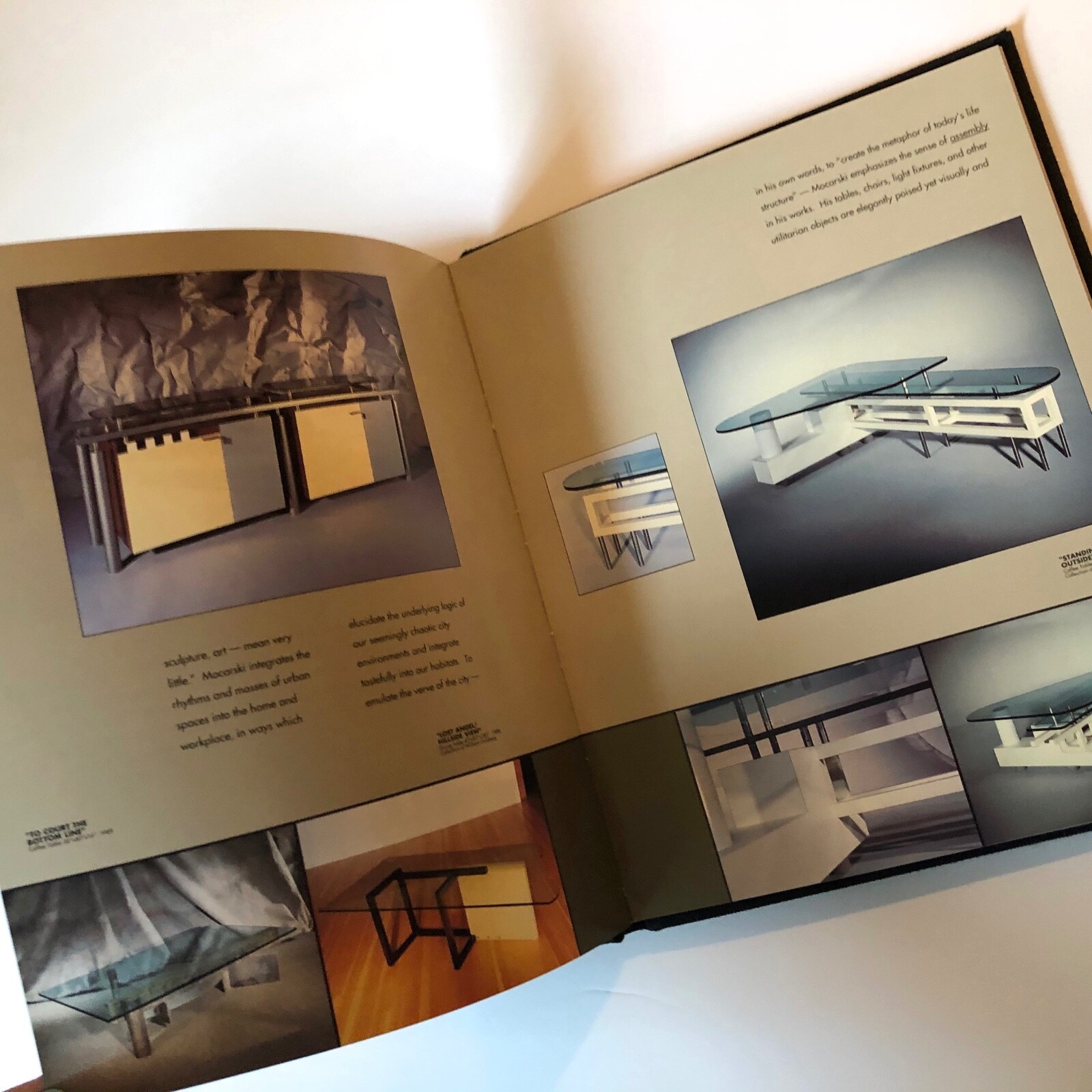1989~TACTION DESIGN~David Mocarski~POST MODERNISM CONSTRUCTIVISM FURNITURE~Book