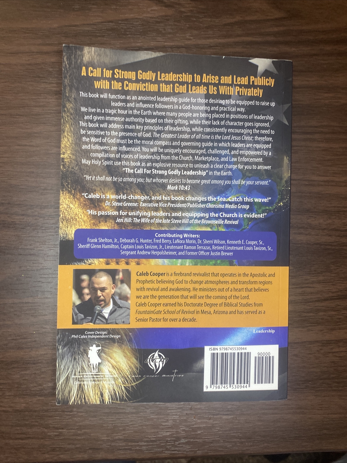 The Call for Strong Godly Leadership by Dr. Caleb Cooper (AUTOGRAPHED COPY)