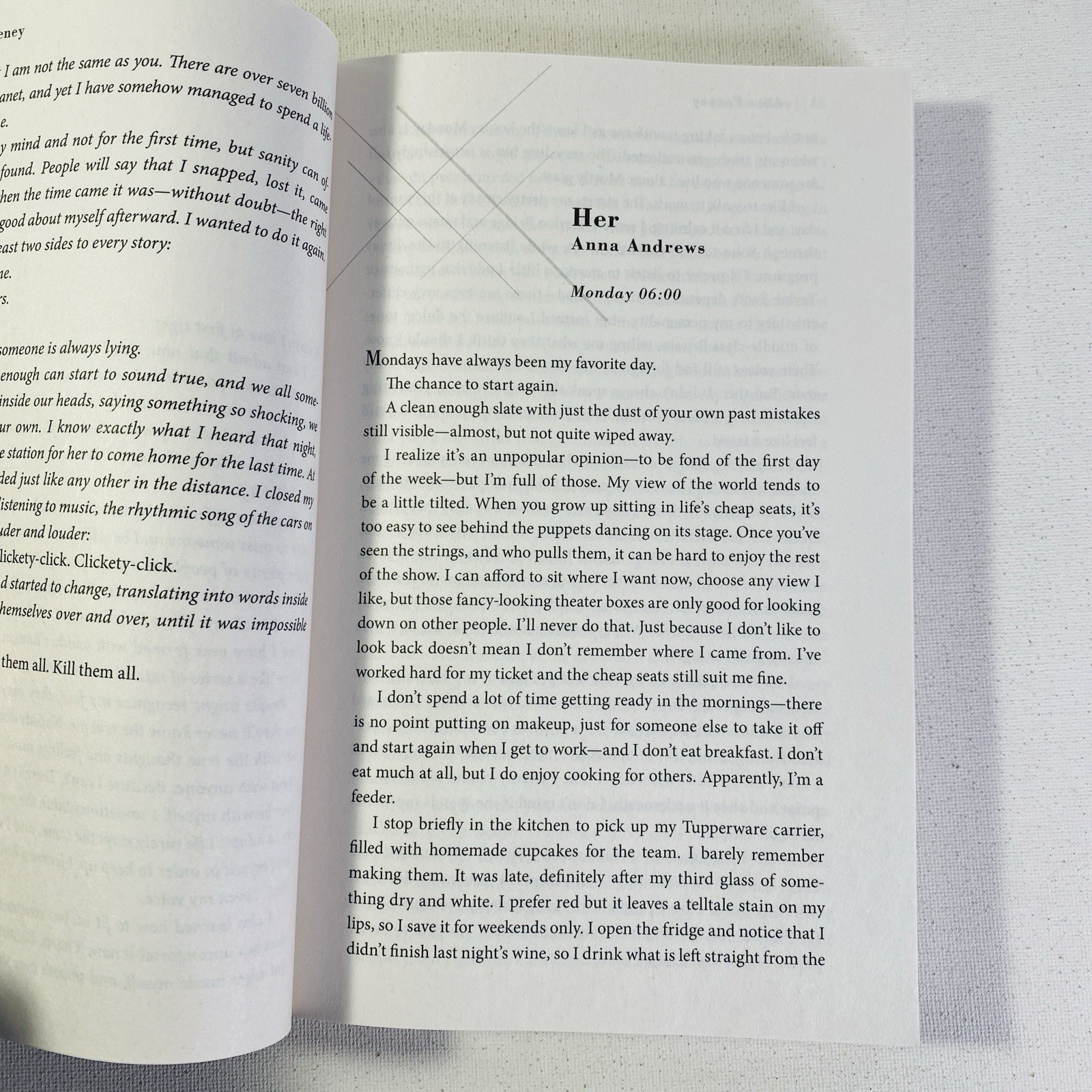 His and Hers : A Novel by Alice Feeney (2021, Trade Paperback)