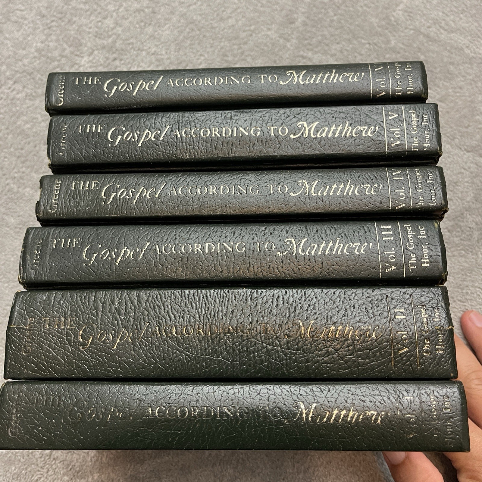 The Gospel According to Matthew volumes 1-6 Oliver B. Greene