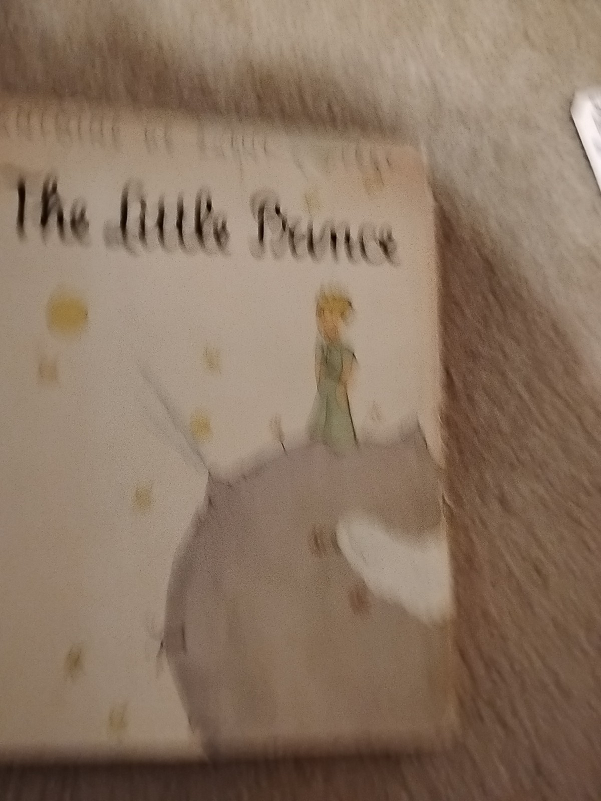 1943, THE LITTLE PRINCE by Antoine De Saint-Exupery, HBw/dj 1st AMERICAN PR, G