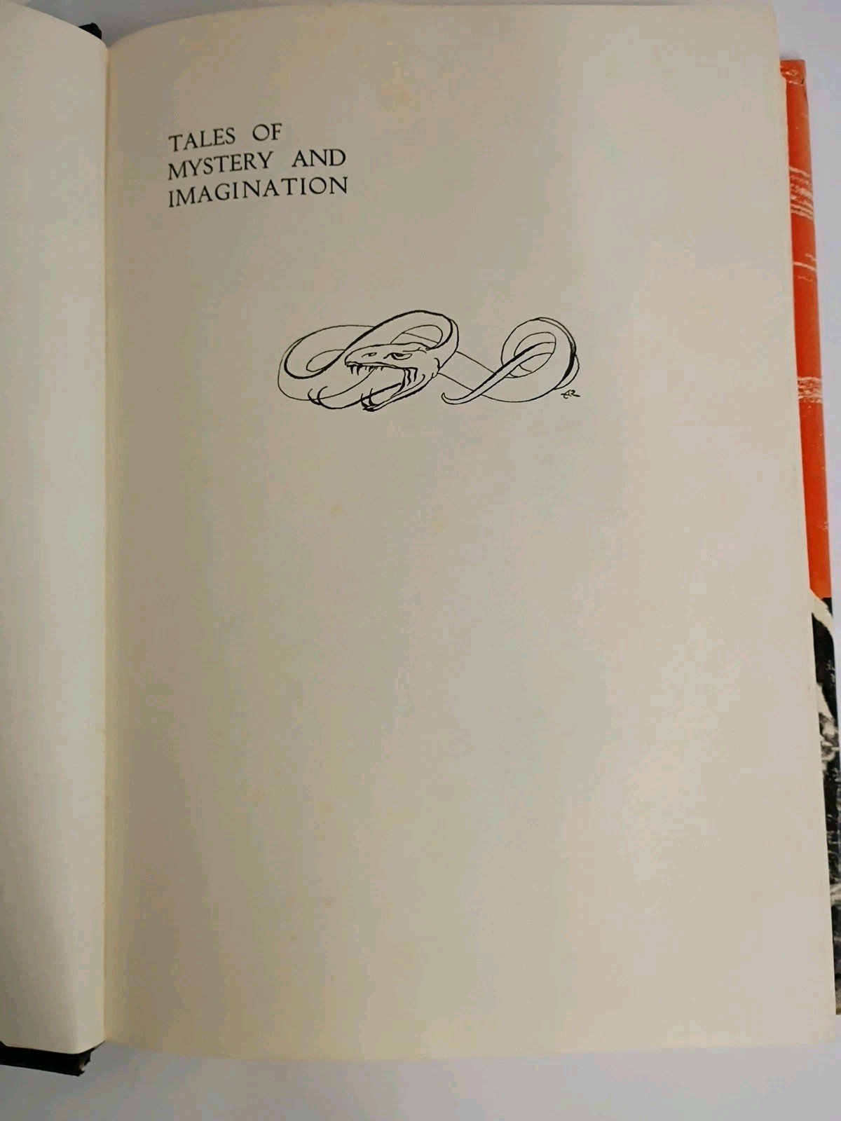 Vintage 1935 „POE’S TALES OF MYSTERY & IMAGINATION“ 317-Page Hardcover
