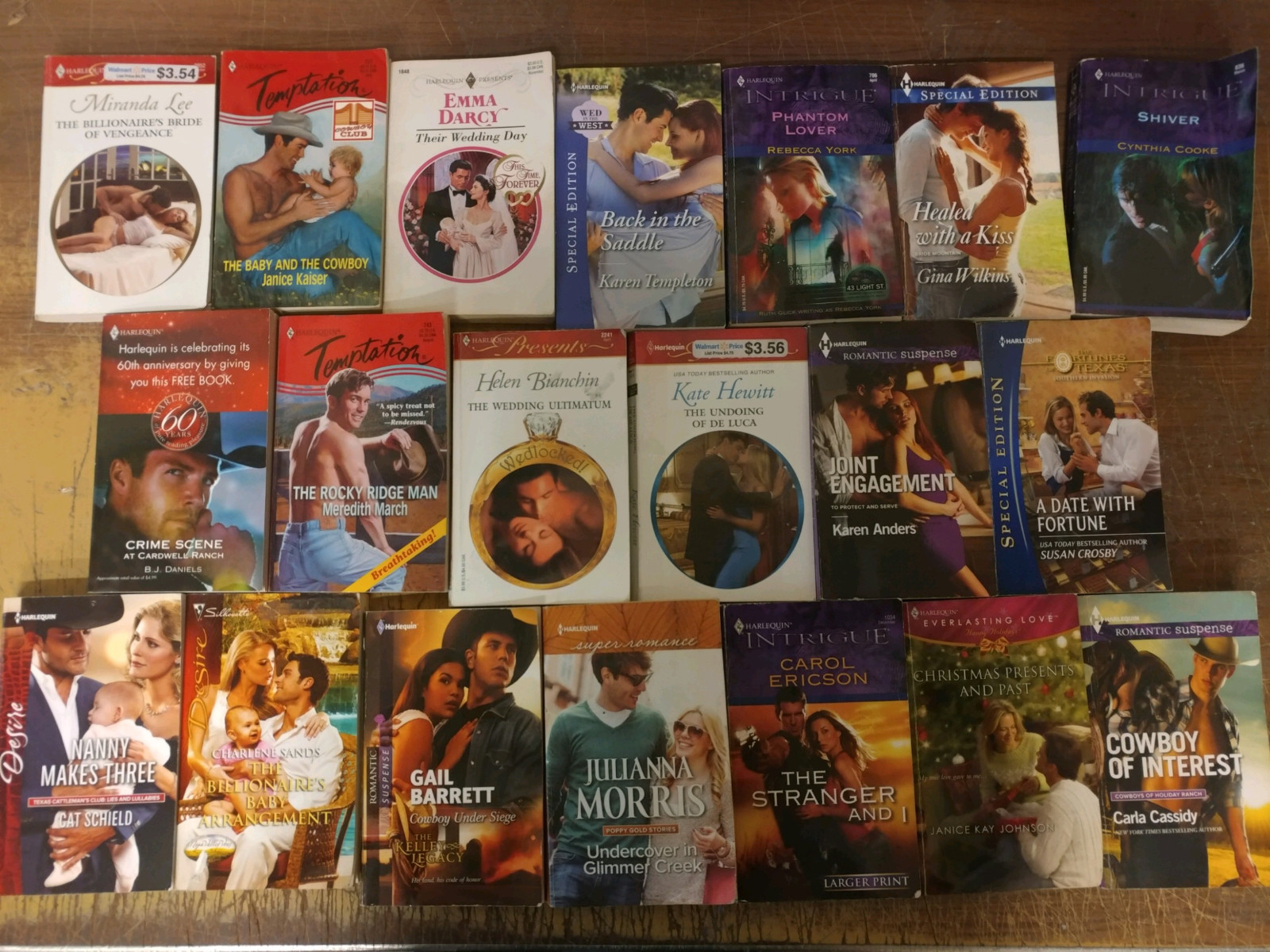 Lot of 20 Harlequin Romance Intrigue Suspense Special Intimate Book MIX UNSORTED