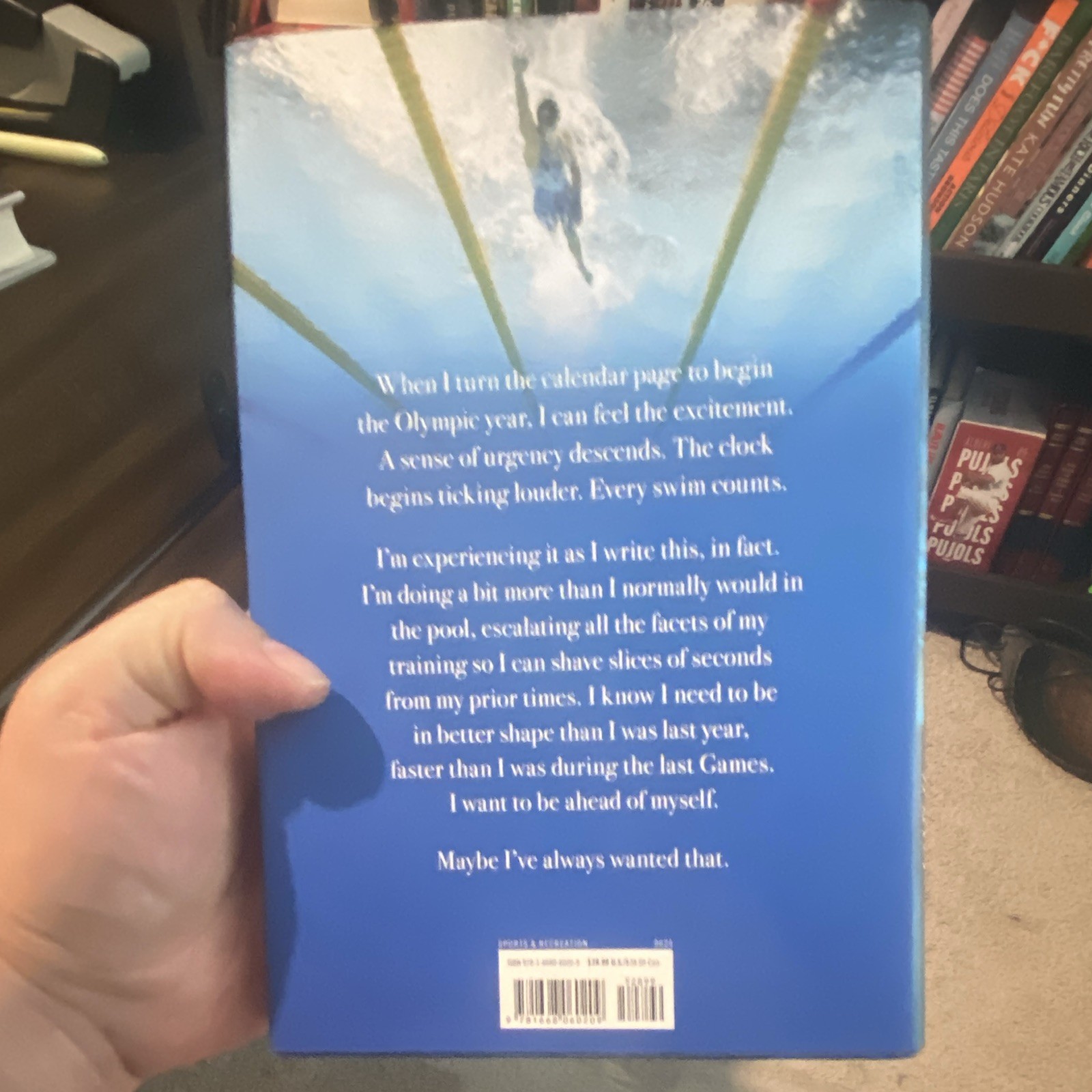Katie Ledecky Just Add Water: My Swimming Life HC 2024 1st Ed Signed w/DJ