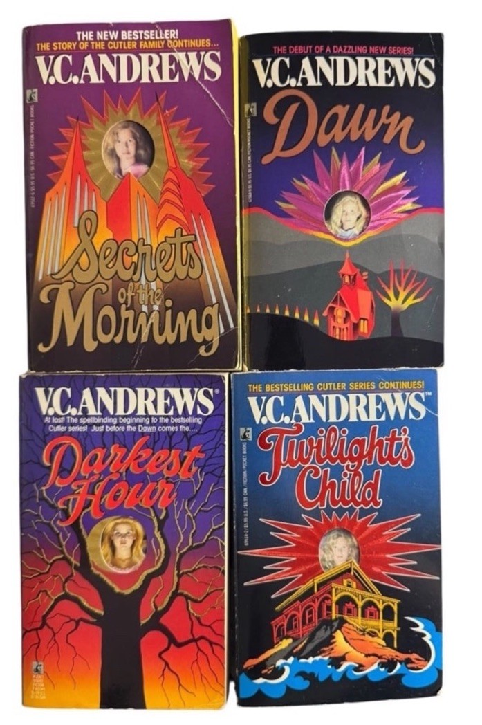 Lot Of 7 VC Andrews Horror Paperback Books Titles As Shown