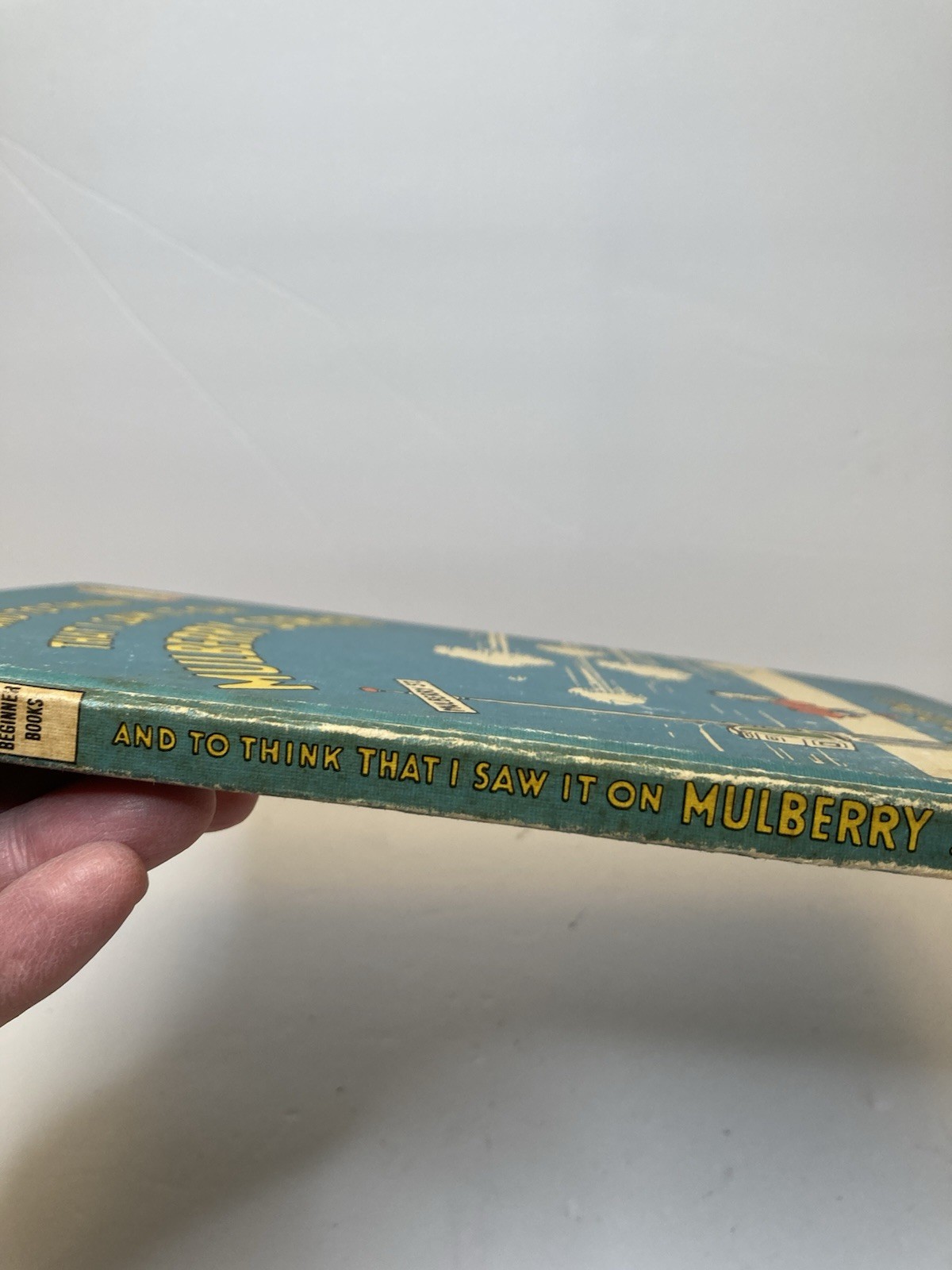 Dr. Seuss And To Think That I Saw It On Mulberry Street Book Club Edition
