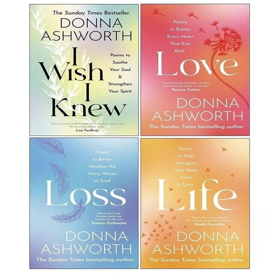 Donna Ashworth 4 Books Collection Box Set Hardback By Donna Ashworth