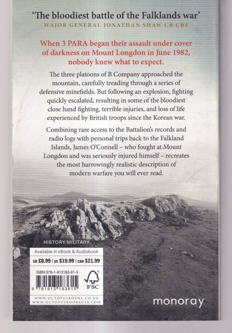 3 DAYS IN JUNE: 3 PARA’S BATTLE FOR MOUNT LONGDON by James O’Connell 2022 TPB)S5