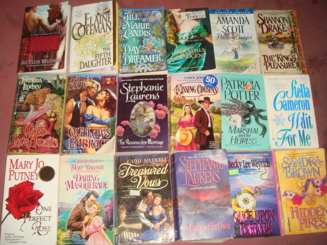 Lot of 10 HISTORICAL ROMANCE Paperback Books Popular Love RANDOM UNSEARCHED MIX
